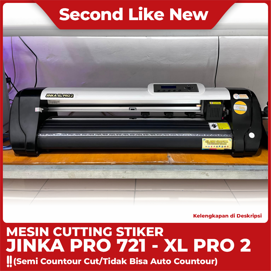 Mesin Cutting Stiker (JINKA PRO 721 - XL PRO 2) - SECOND
