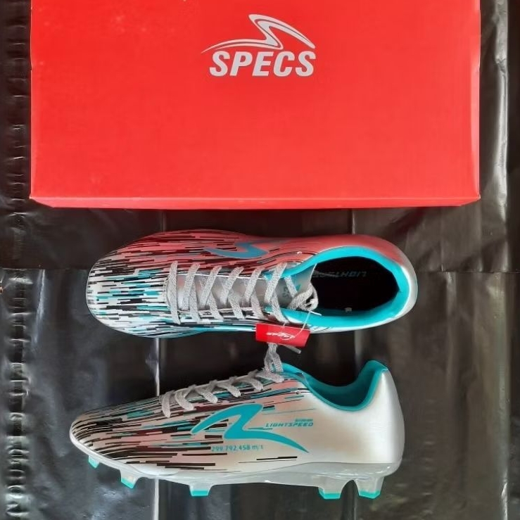 Specs Lightspeed Reborn Silver Black Aqua