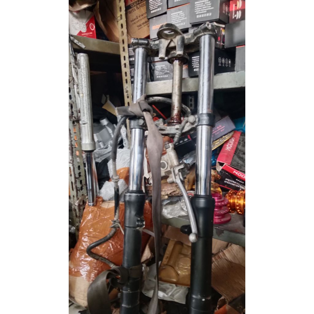 shock depan pulsar 220 set pengereman pulsar 220 tele pulsar as 37