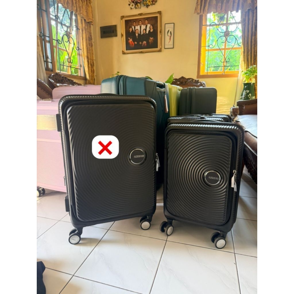American Tourister Curio koper Hardcase Cabin  Black
