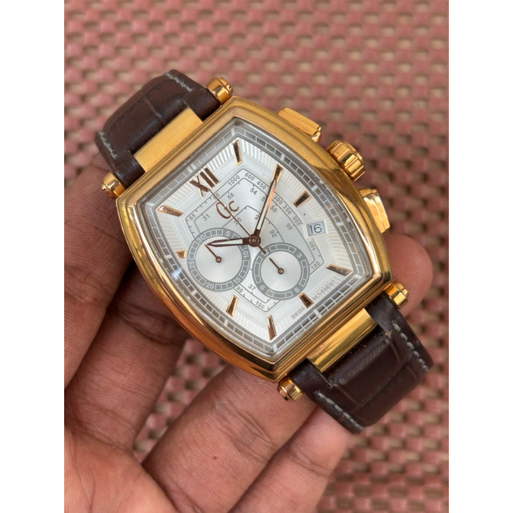 Jam Tangan Guess Collection GC Swiss Movt Bekas Second Original