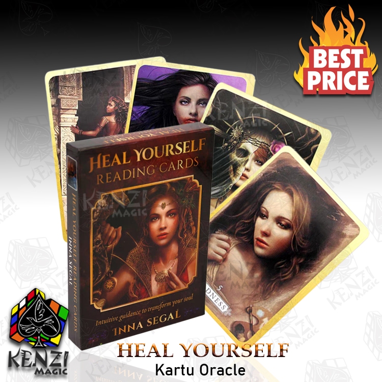 Kartu Oracle Heal Yourself Tarot Deck Oracle Ramalan Reading Card