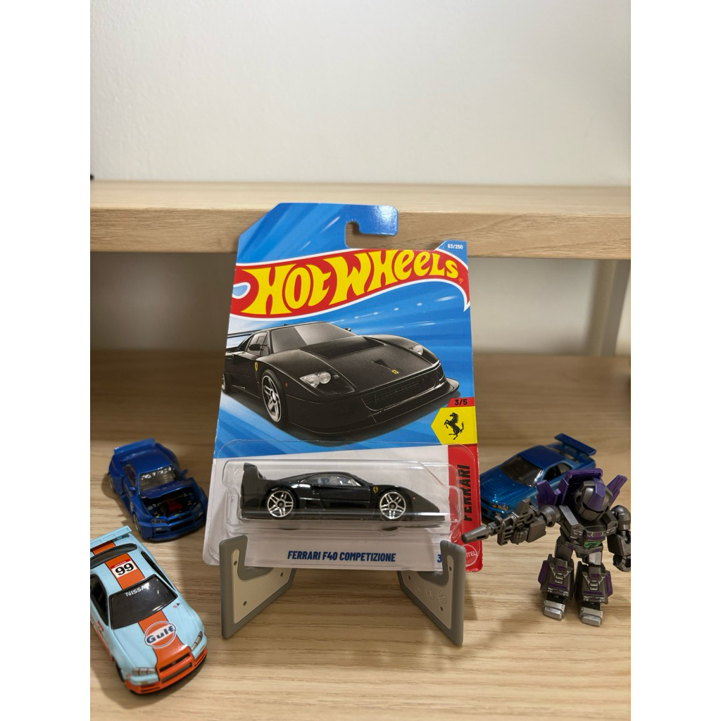 Hotwheel Ferarri F40 Hitam/Black