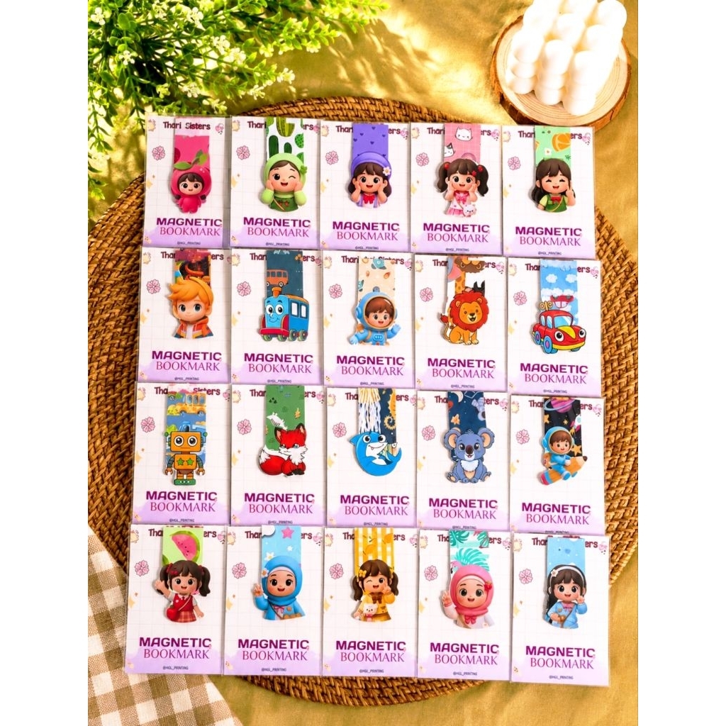 Pembatas Buku Magnetic