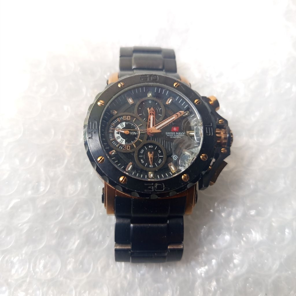 JAM Tangan SWISS NAVY SN-8932 ORI - NORMAL