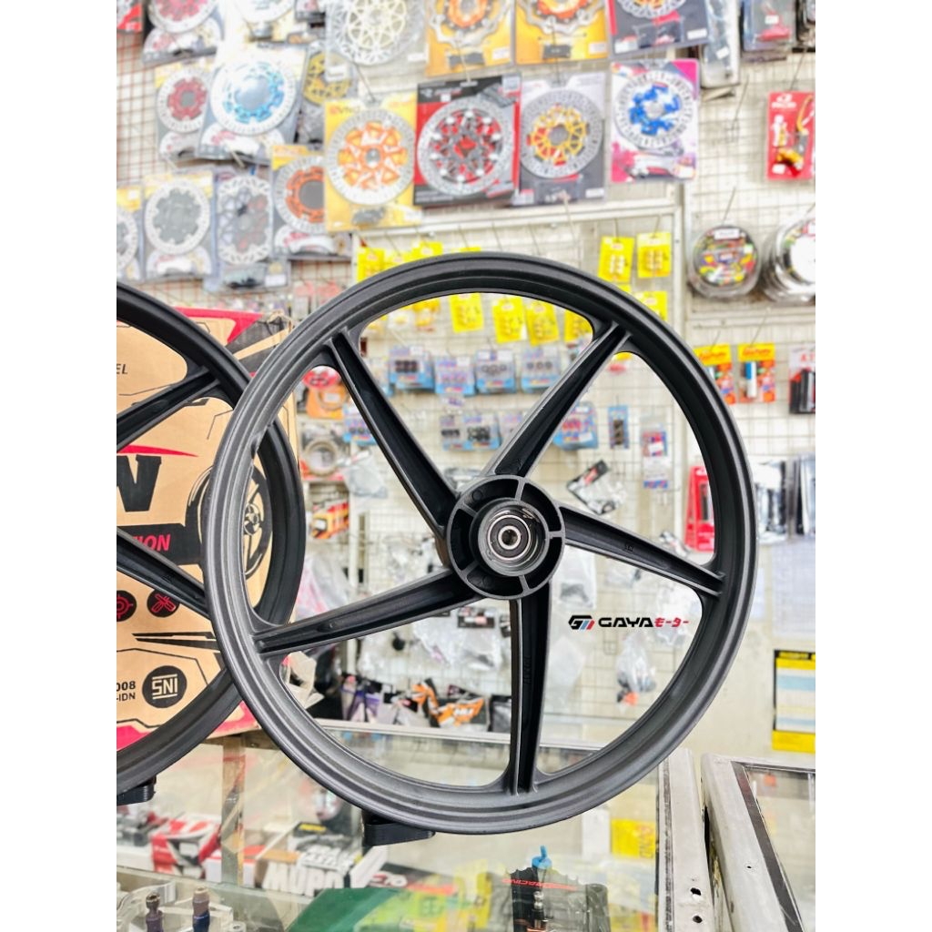 Velg Psw -  P5 Mrg Supra X 100cc, Fit Lama Supra X 125 Double Disc - Supra X 125 DD (Velg Racing/ Bi