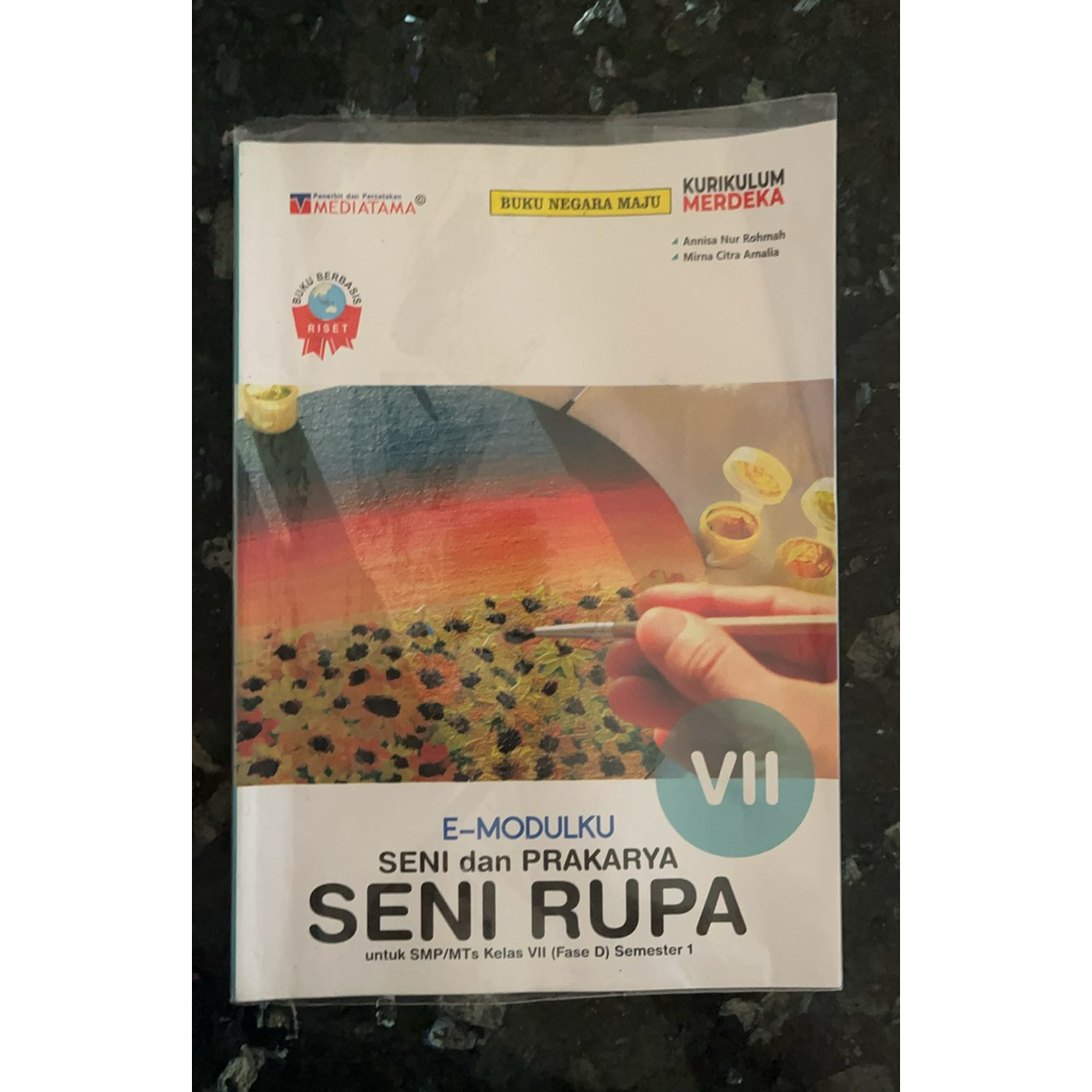 Buku SMP Kelas 7 | Seni Rupa E-modulku Semester 1 Mediatama Kurikulum Merdeka