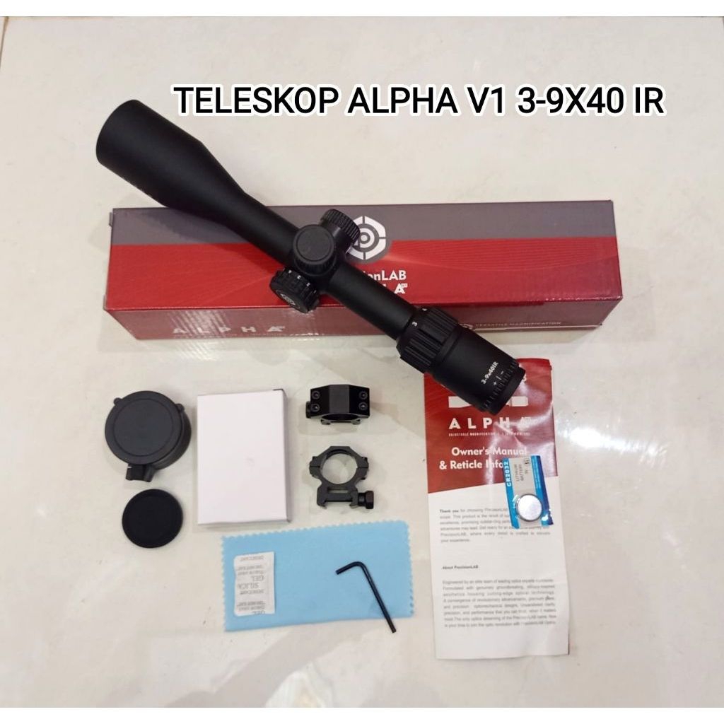 TELESKOP ALPHA V1 3-9x40 IR