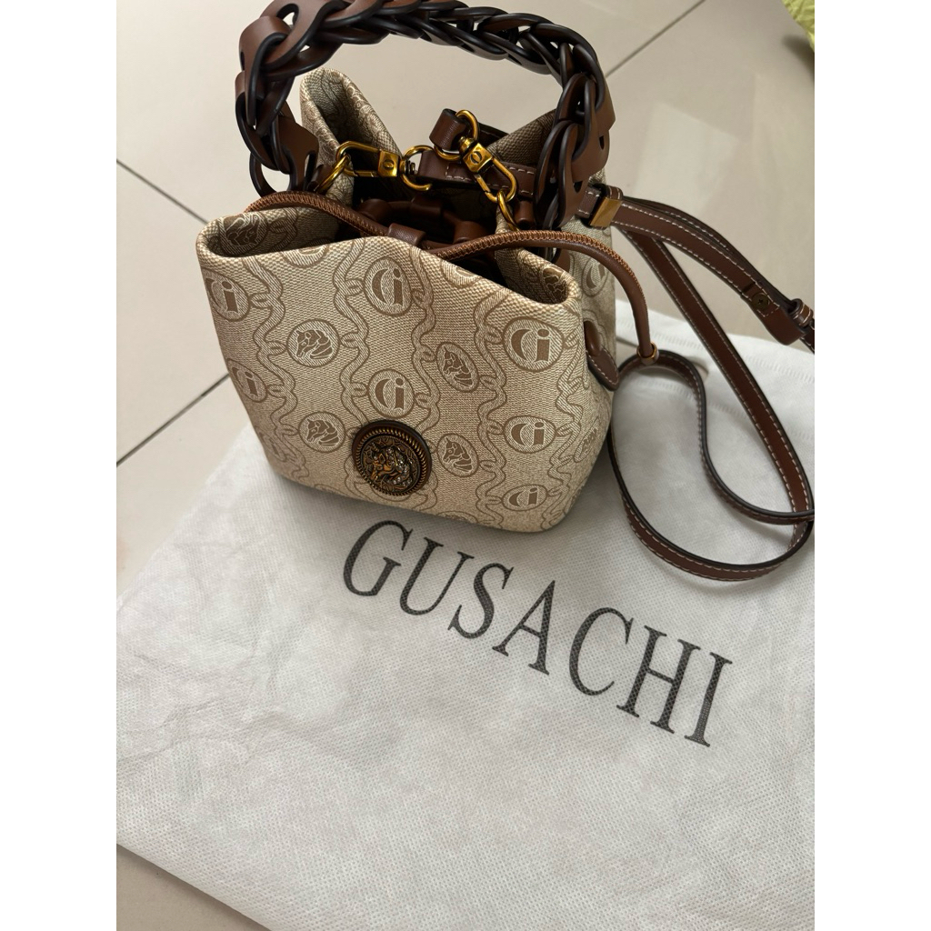Gusachi Tas Bucket Kepang Preloved