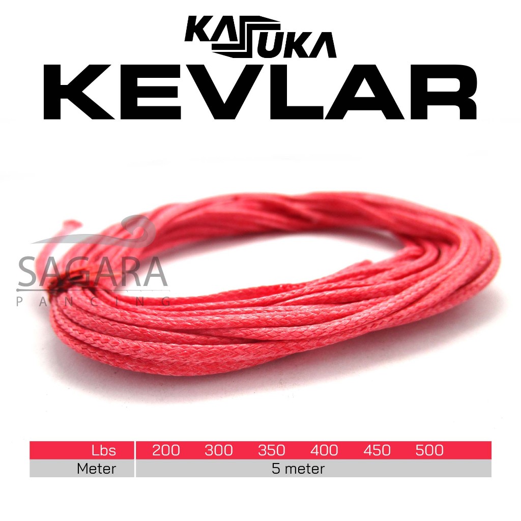 Benang Kevlar Hollow Kassuka | Kevlar Bolong | Kevlar Assist Hook Pancing