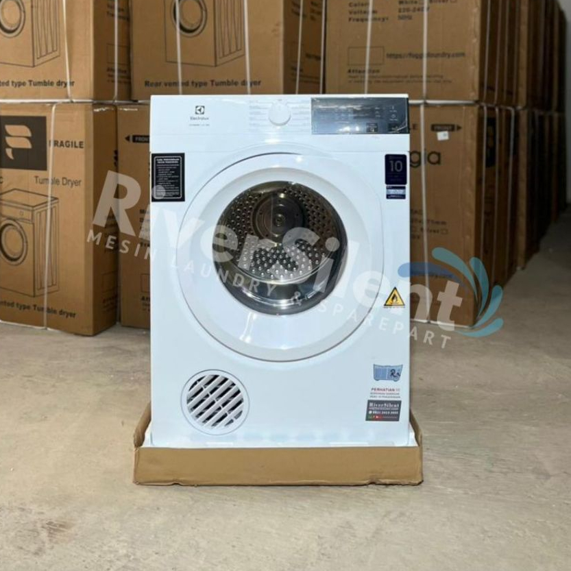 mesin pengering konversi gas Electrolux 9kg | Mesin pengering