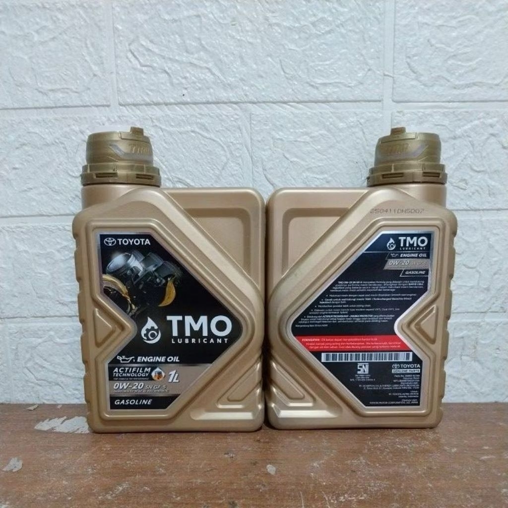 Oli Mesin TMO SAE 0W-20 API SP/GF-5 Full Synthetic Kode Part O8880-85366 Original Toyota