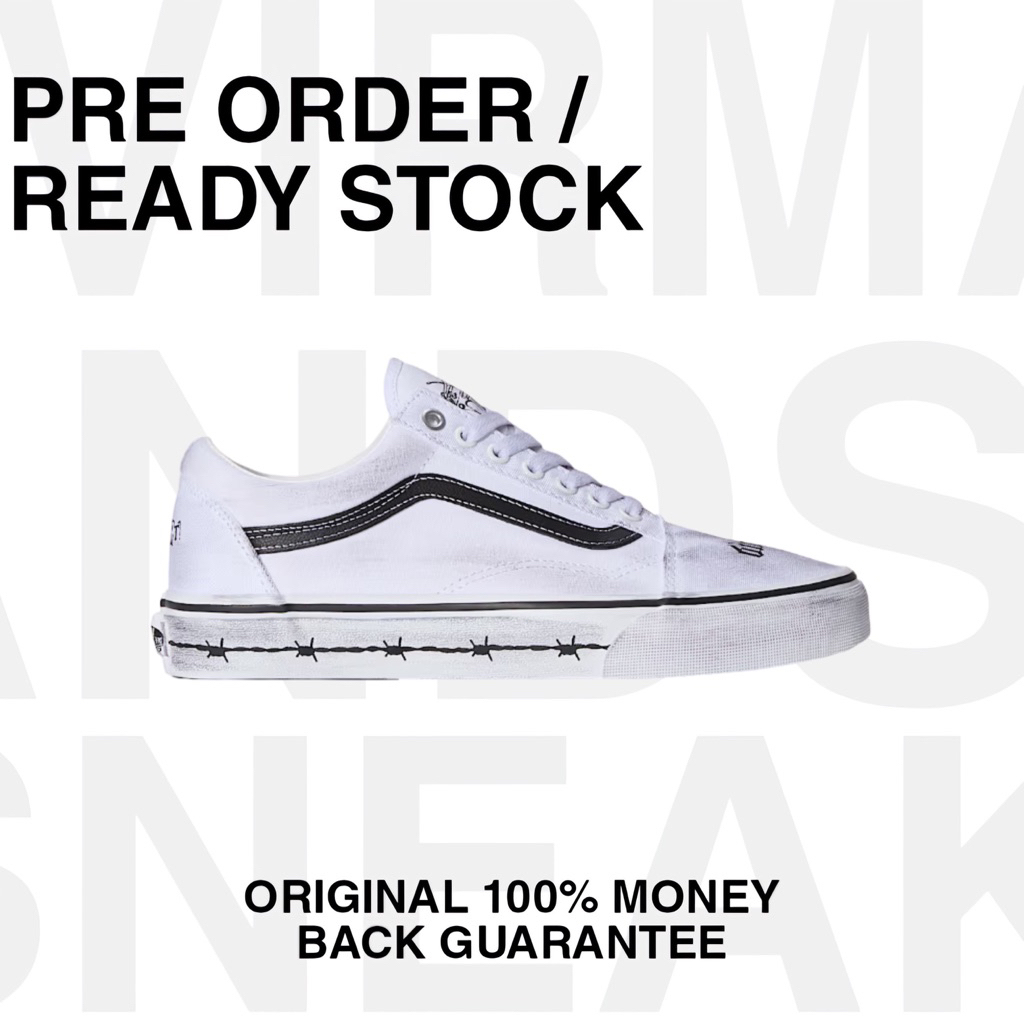 Vans X Travis Barker Oldskool White