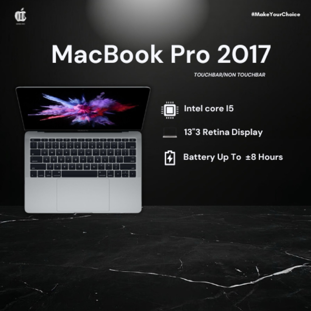 MacBook Pro 13” 2017 Touchbar/Non Touchbar RAM 8 GB - 16 GB | 128 - 512GB