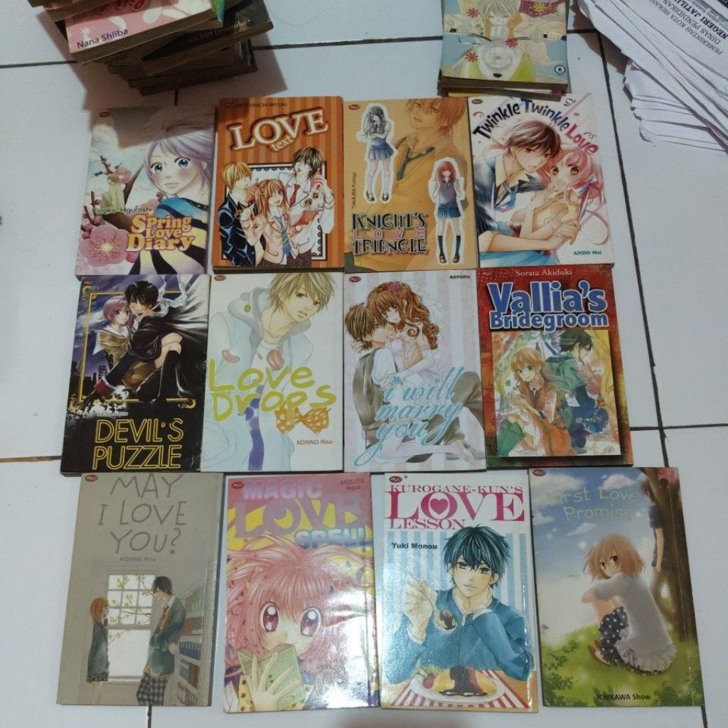 jual murce preloved komik romance m&c 3L tiga lancar comic