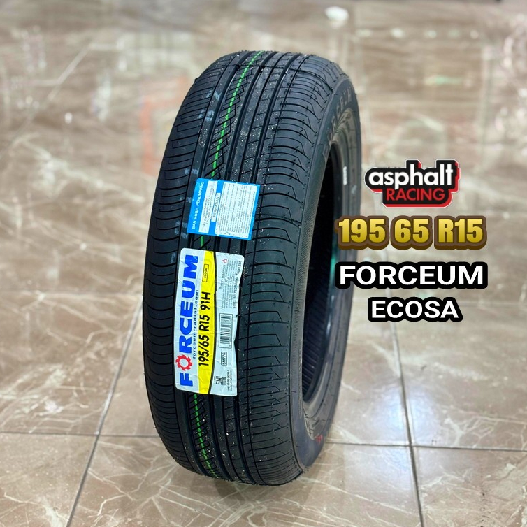 BAN MOBIL TUBLES 195/65 R15 MEREK FORCEUM ECOSA BAN MURAH 195 65 R15 FORCEUM
