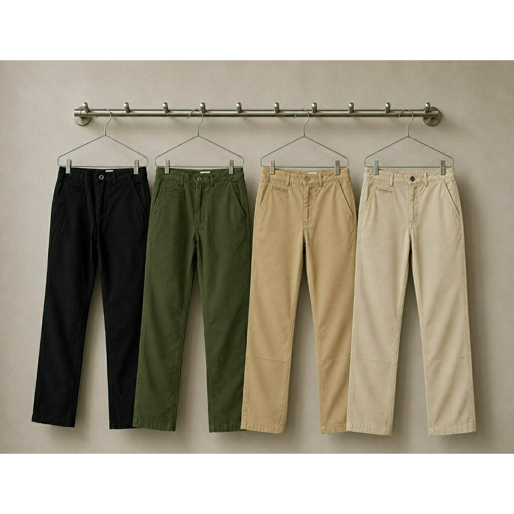Chinos Wrangler Original Size 31 & 32 Full Tag & Full Mulus No Minus