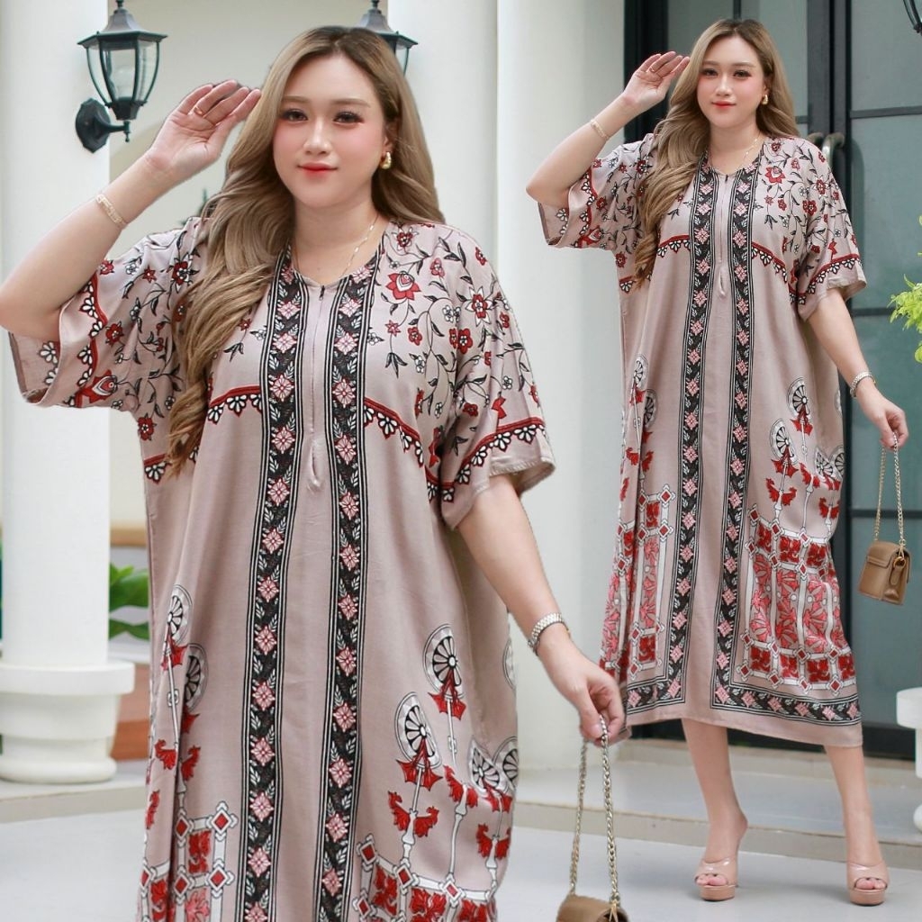 Daster jumbo branded kekinian murah adem busui bumil grosir pekalongan