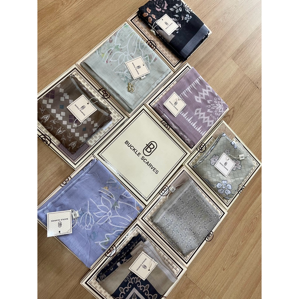 Buckle Box Scarves