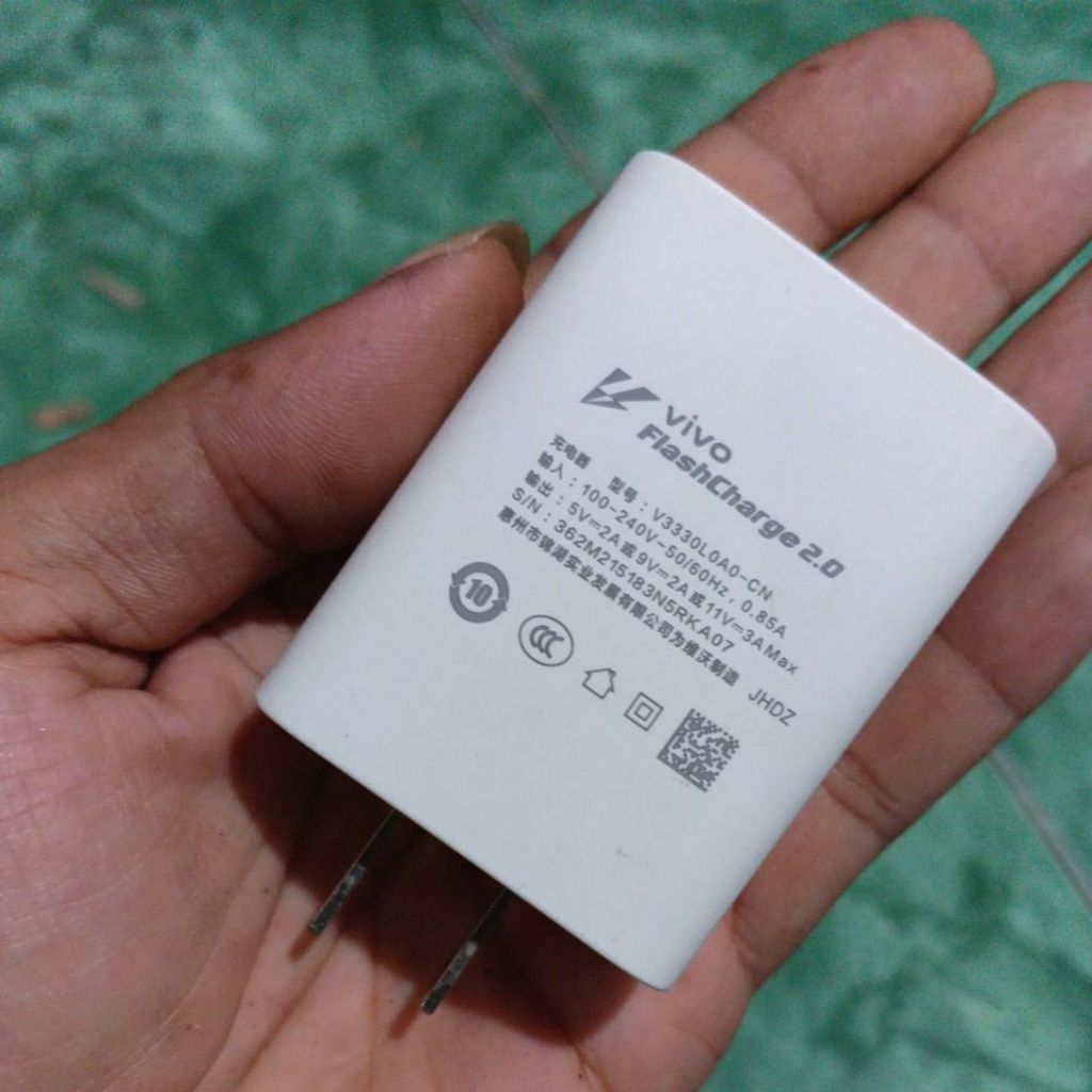 batok charger vivo original 33w