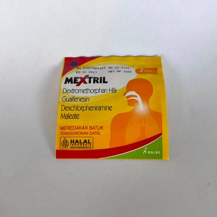 Tablet Mextril 4 Tablet - Meredakan Batuk dengan Efektif