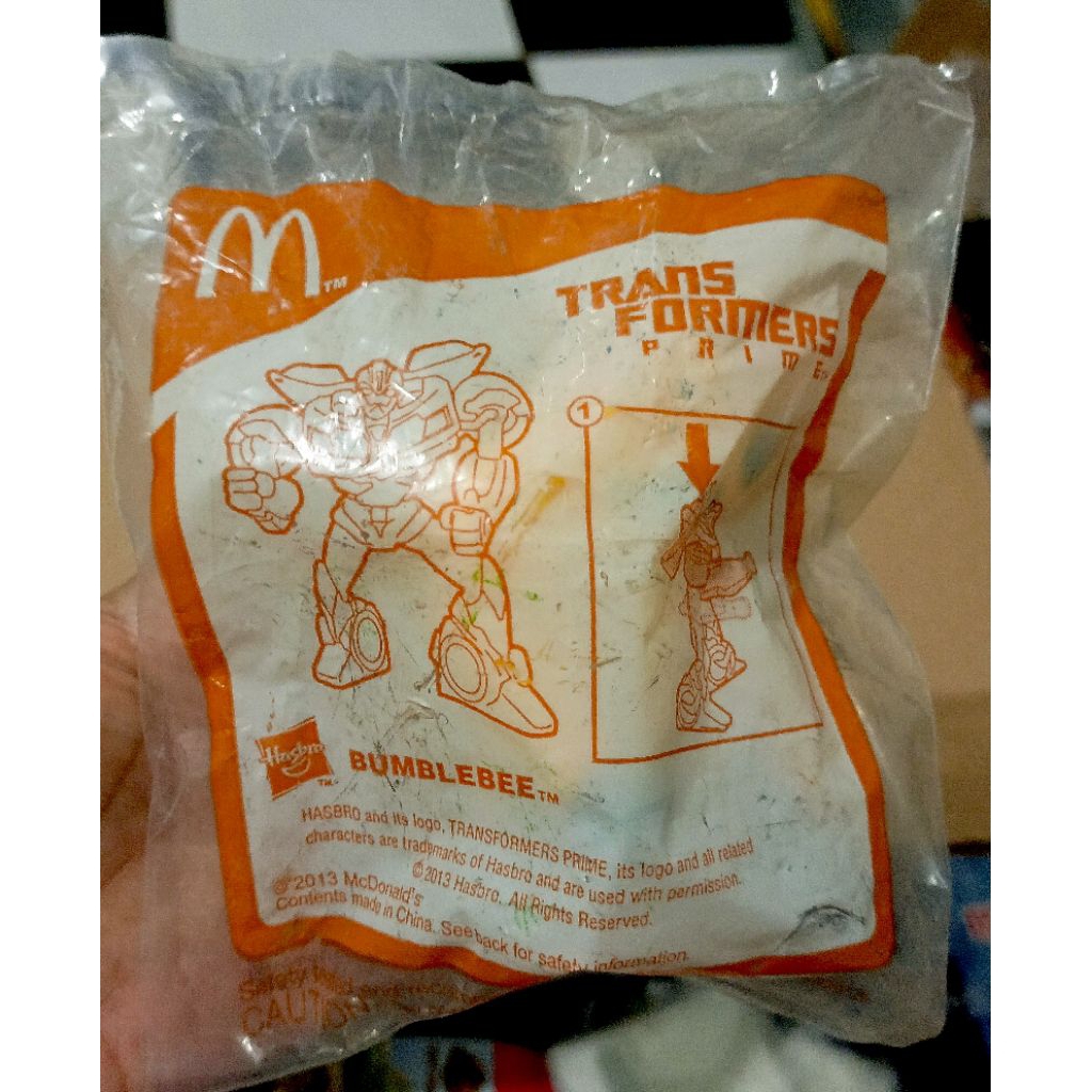 2013 McDonald Happy Meal Toy Transformers, Bumblebee