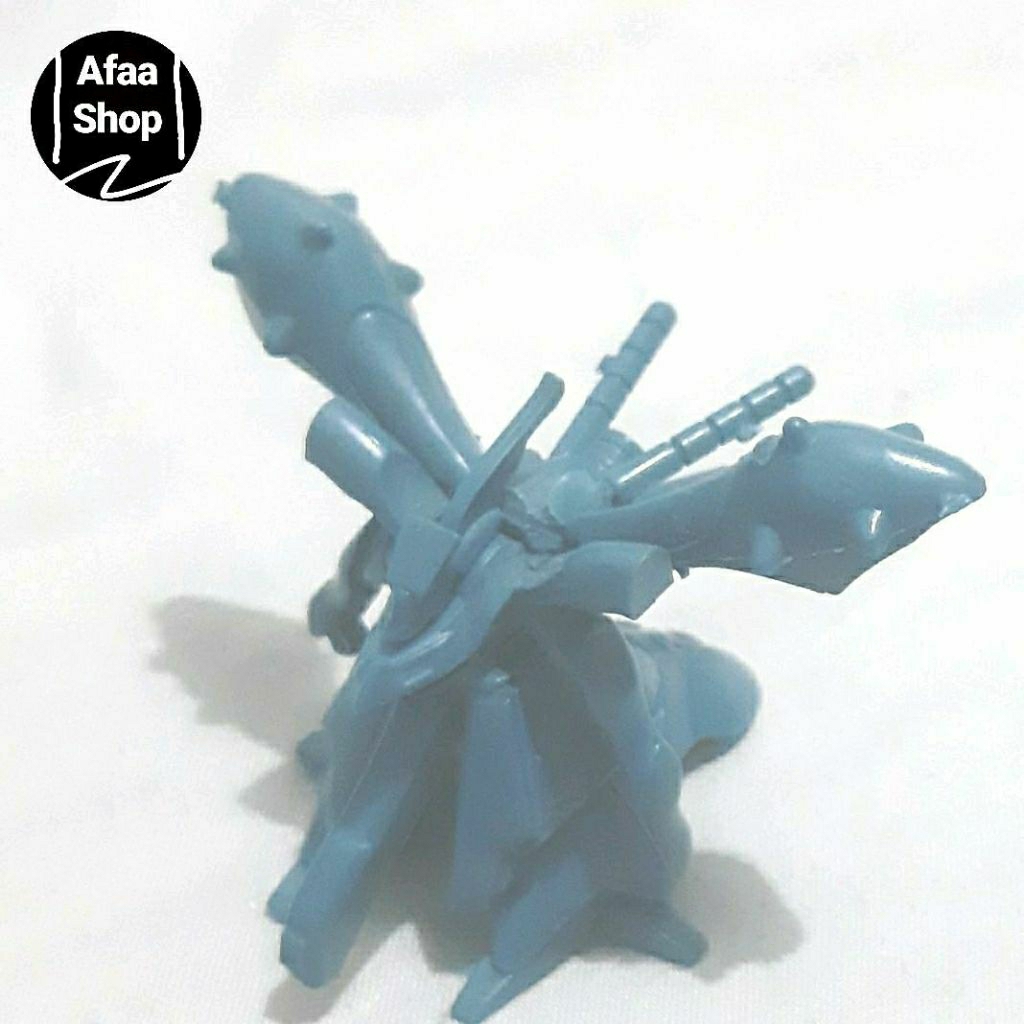 Mainan preloved lotte robot gundam nightingale plastik bongkar pasang