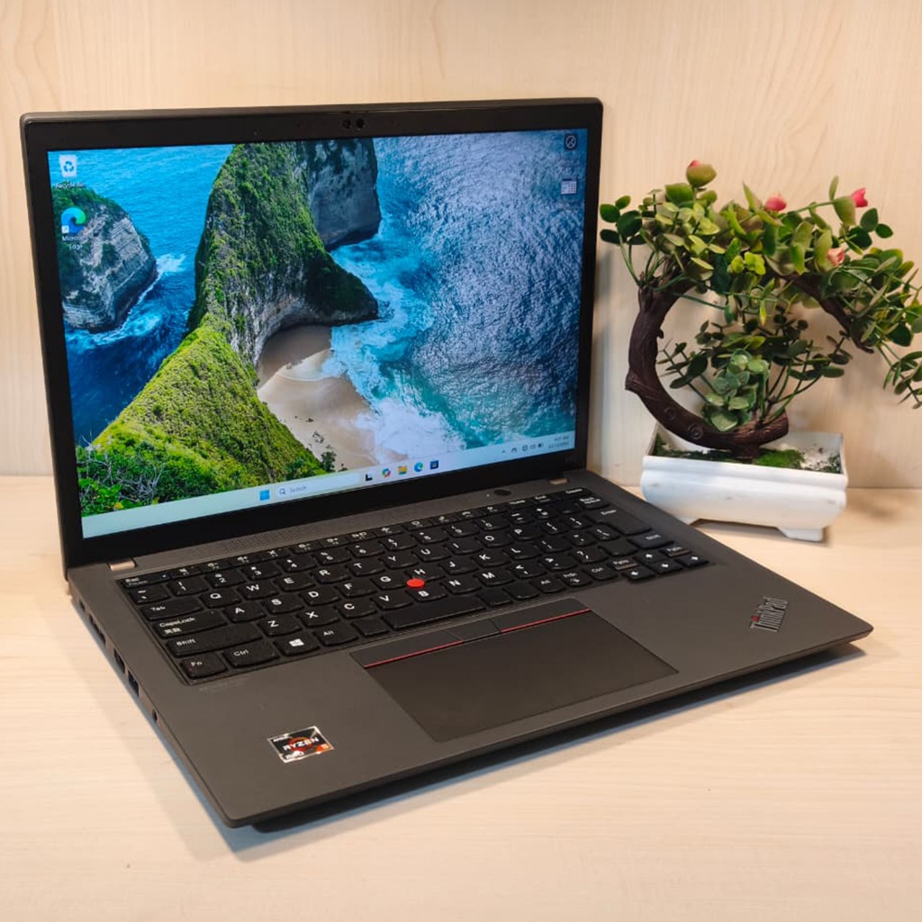 [PROMO] Lenovo Thinkpad X13 GEN 2 Ryzen 5 Pro 5650U Desain Editing Coding | Laptop Kerja Kantor Ring