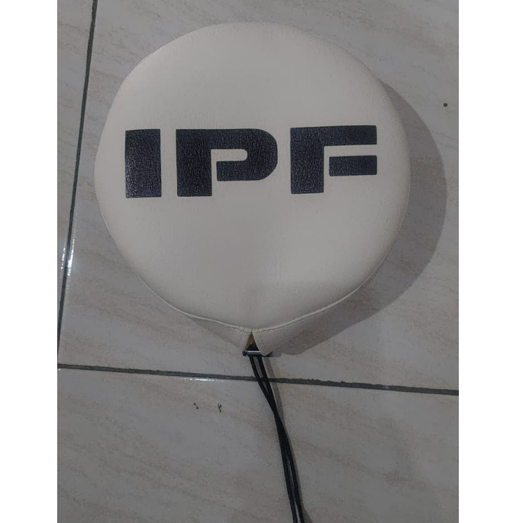 Cover Fog Lamp Mobil/Motor Tutup Lampu Kabut Cover Lampu Tembak Tutup Lampu Sorot Model IPF Putih