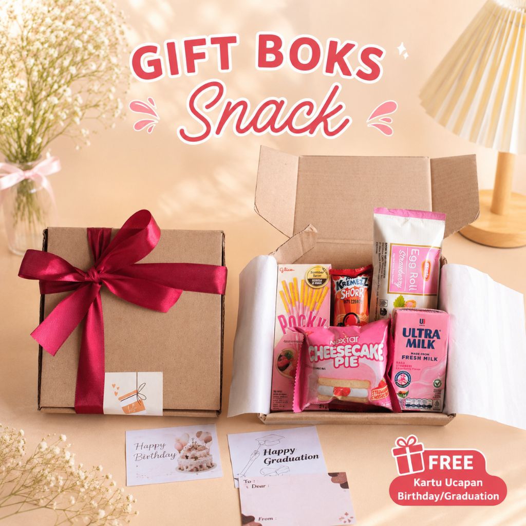 Gift Boks Snack Graduation | Gift Boks Snack Hampers | Gift Box Cewek | Hampers Snack Graduation Bir