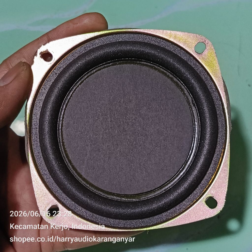 Speaker Subwoofer SIMBADDA 3,5 inch 6 ohm 10 watt Lepasan 2.1 — Mulus Normal Ori Siap Pakai