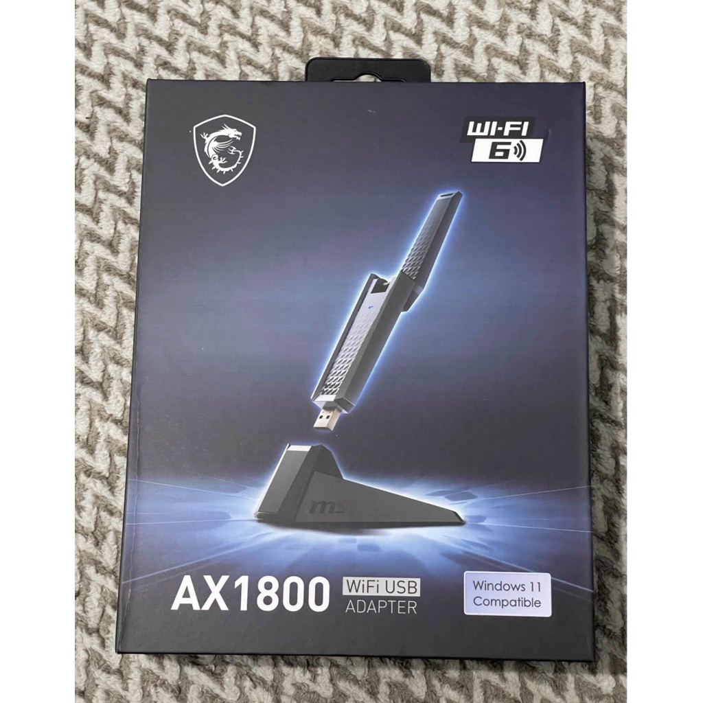 wifi 6 msi AX1800
