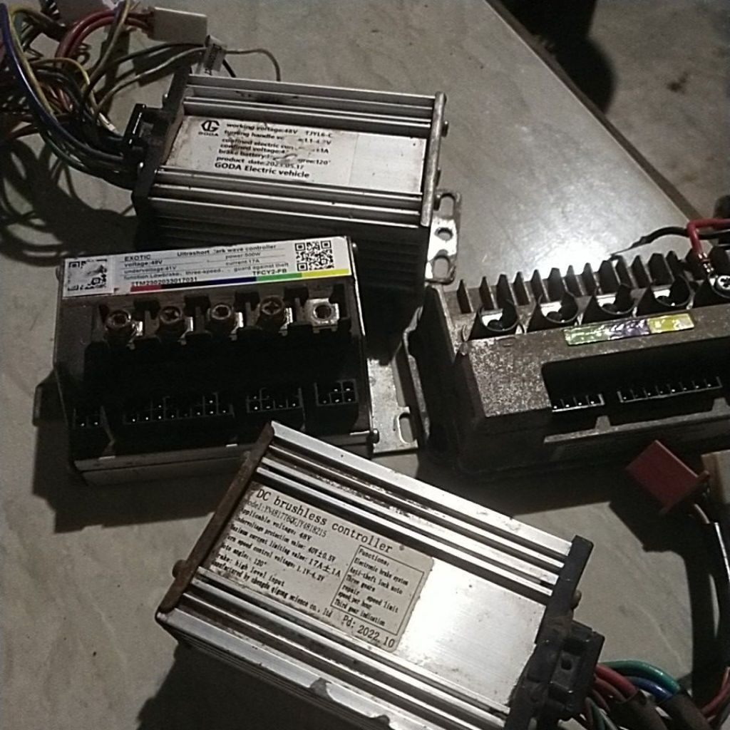 Controller Sepeda Listrik Universal Cabutan untuk Penggantian Komponen