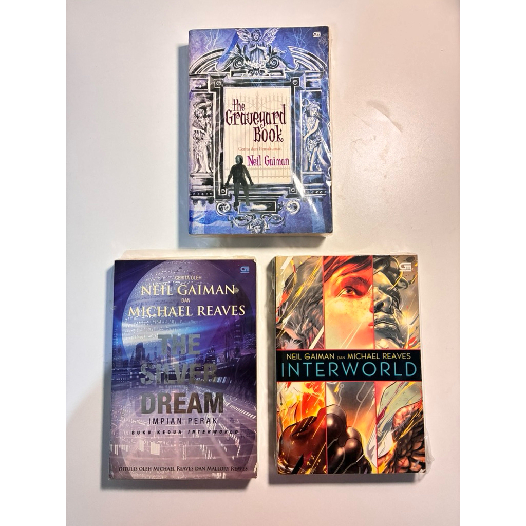 Neil Gaiman: The Graveyard Book, The Silver Dream, Interworld