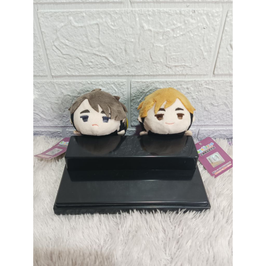 [READY] Haikyuu Atsumu Osamu Miya Inarizaki Mochi Mascot Plush Keychain Stuffed Mascot