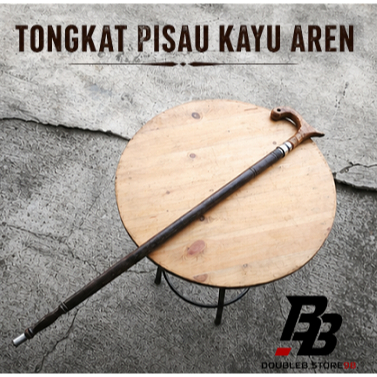 TONGKAT ITEK 2 IN 1 | TONGKAT PISAU BAJA ASLI | TONGKAT ITEK KAYU AREN