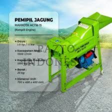 MESIN PEMIPIL JAGUNG LISTRIK MAHKOTA MCT 18-75