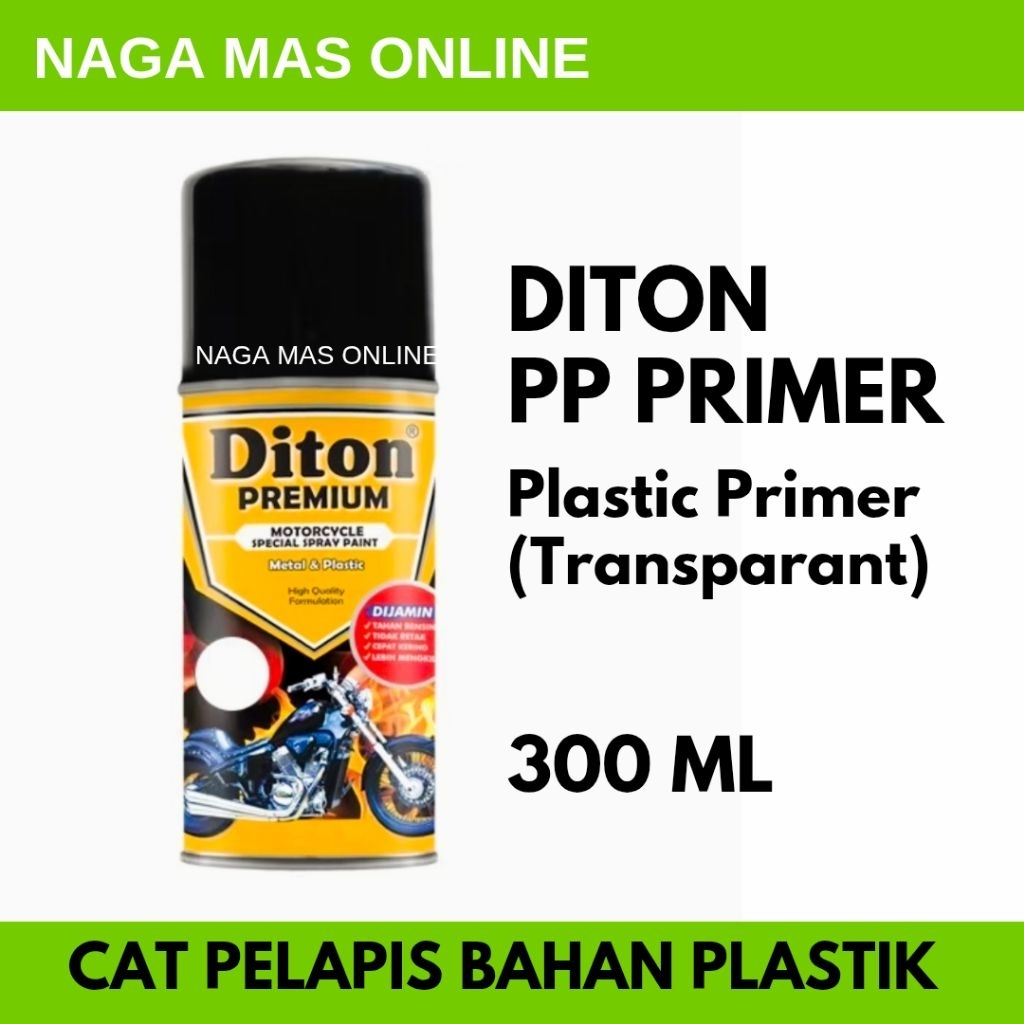 DITON PREMIUM PP PRIMER 9100 / CAT SRPAY DITON PLASTIK PRIMER / CAT SEMPROT DASAR DITON