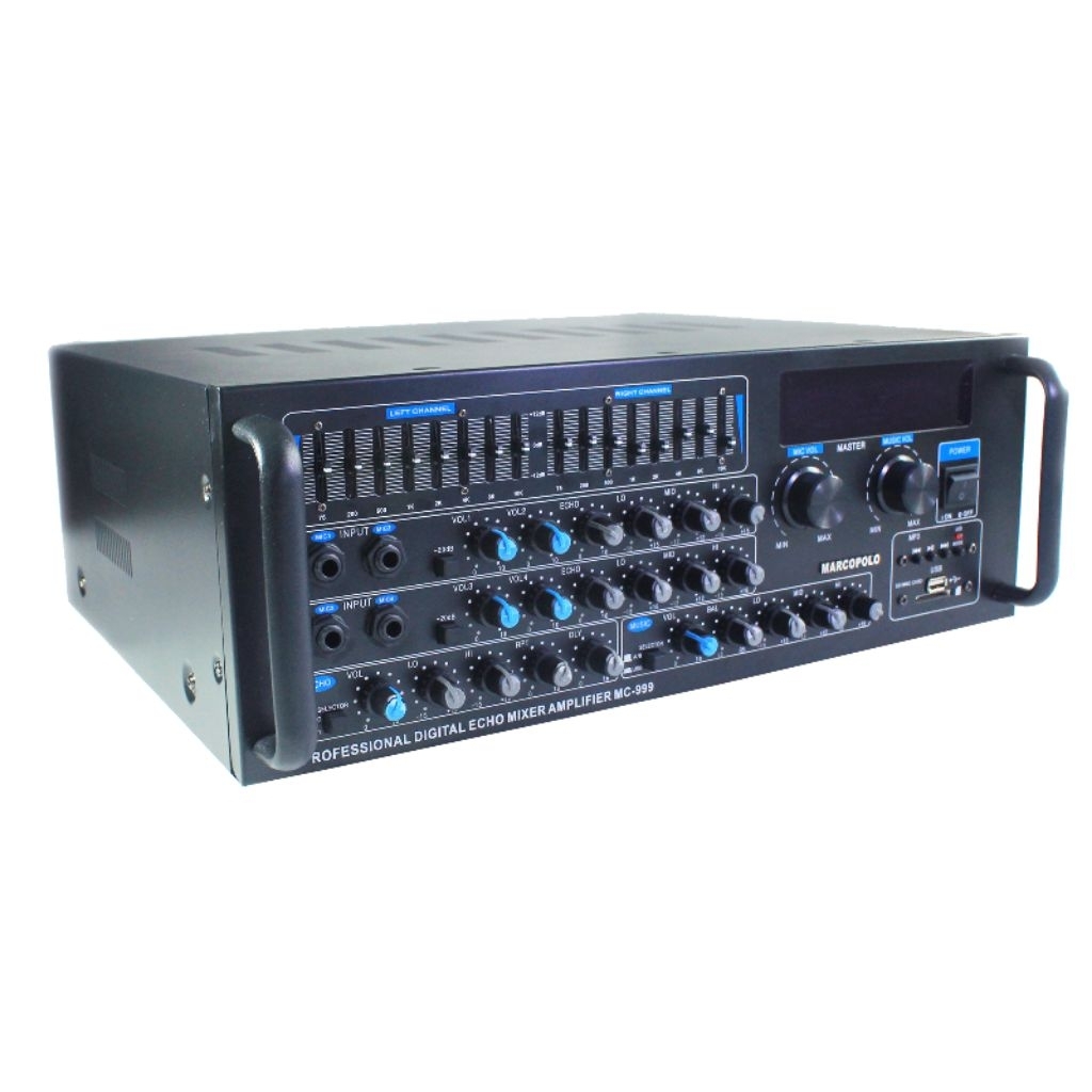 POWER AMPLIFIER KARAOKE MARCOPOLO MC 999 MC999