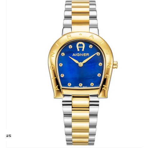 AIGNER AGW.259003 SET Ravenna Due Jam Tangan Swiss Made