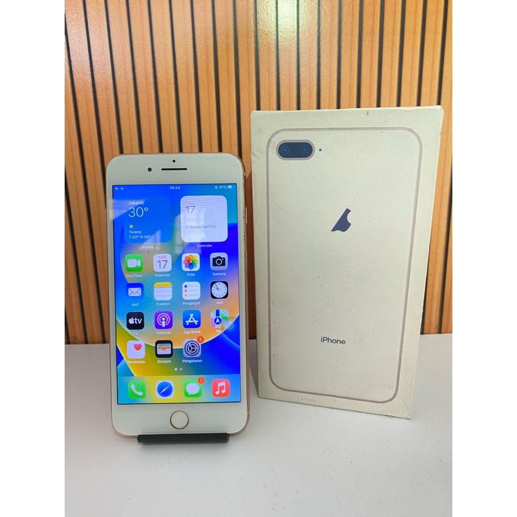 IPhone 8Plus 64GB FULSET WIFI ONLY  ( MOHON MEMBACA DESKRIPSI PRODUK).