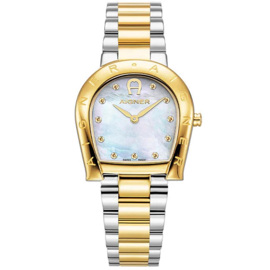 AIGNER AGW.259001 Ravenna Due Jam Tangan Wanita Swiss Made