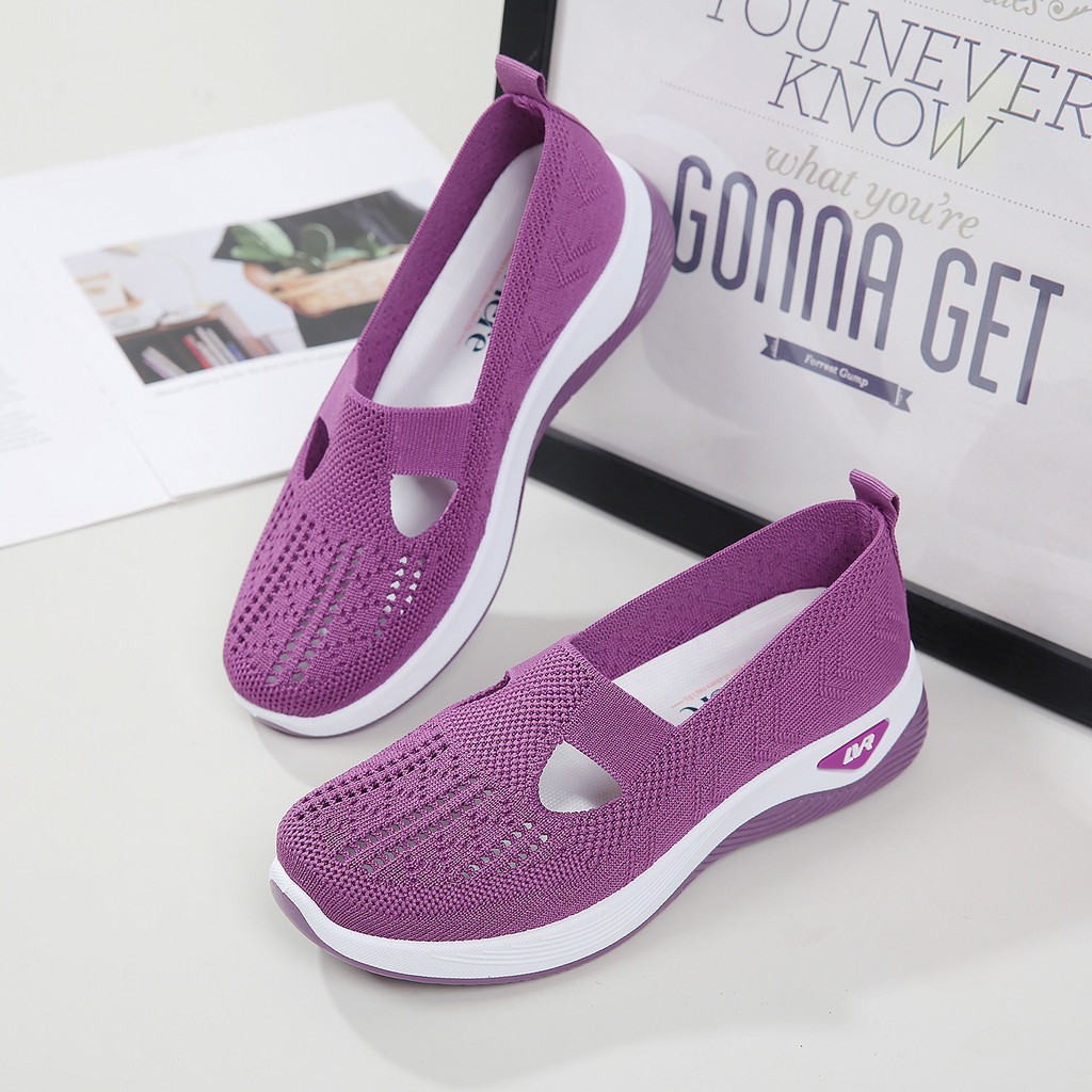 LVRkids Jeonghan Sepatu Sneakers Wanita Tanpa Tali Fashion LV0451