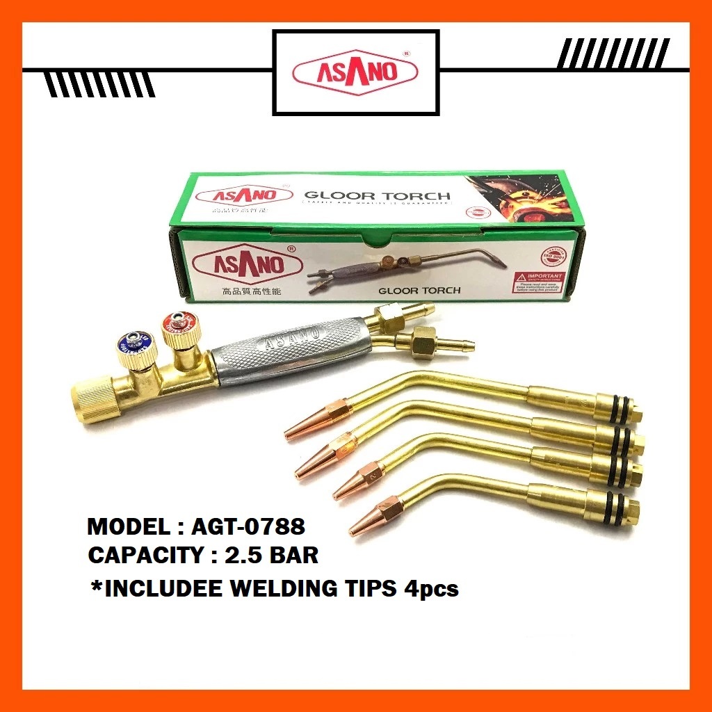 Gloor Torch ASANO Blender Las Karbit 4 mata