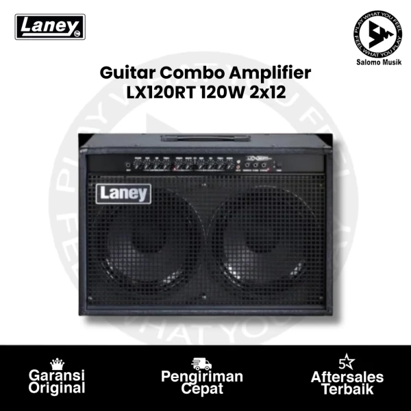 Laney LX120RT 120W 2x12 Guitar Combo Amp Original