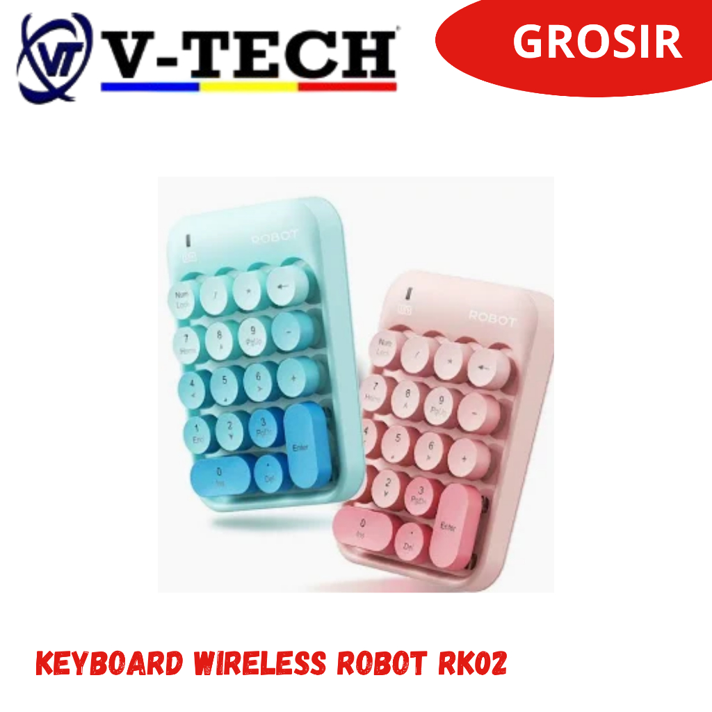 KEYBOARD WIRELESS ROBOT RK02