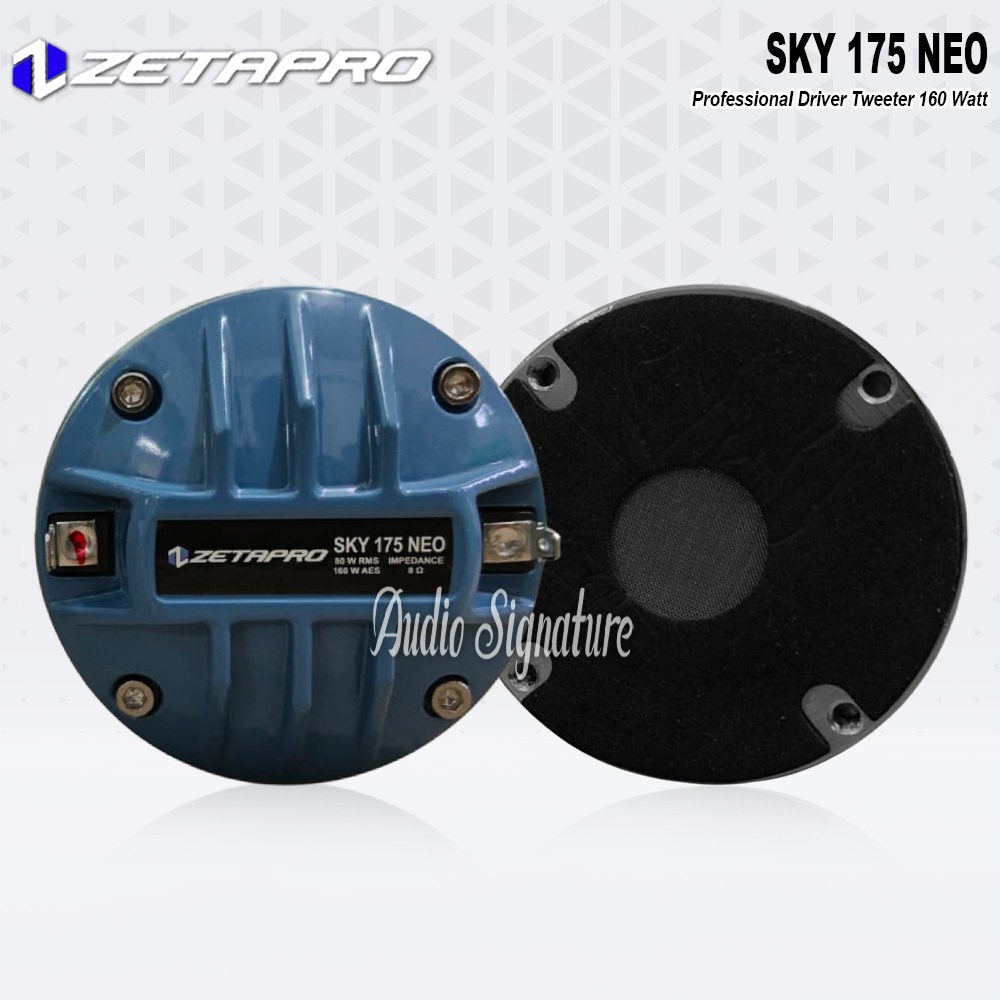 Driver Twiter Tweter Tweeter ZETAPRO SKY175NEO | SKY 175 NEO 160 Watt Original