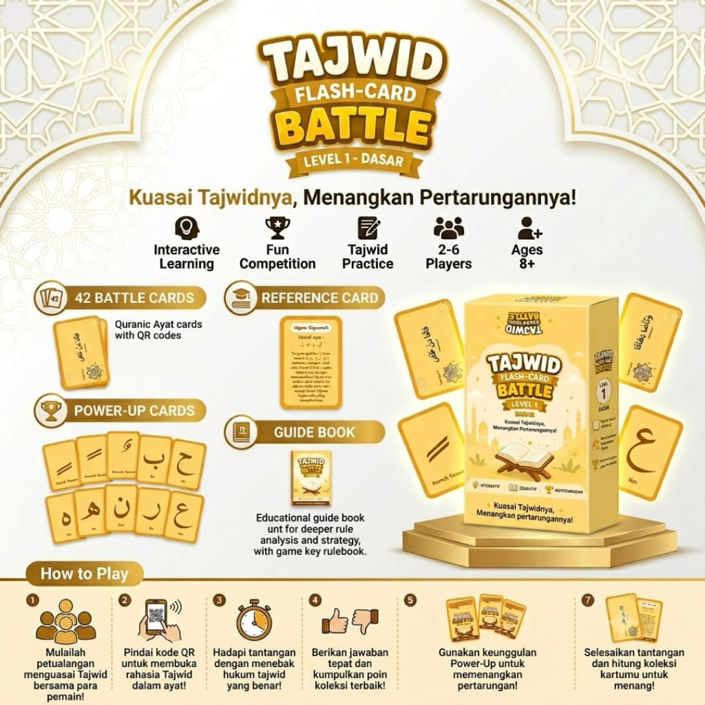 Tajwid Flash Card Battle