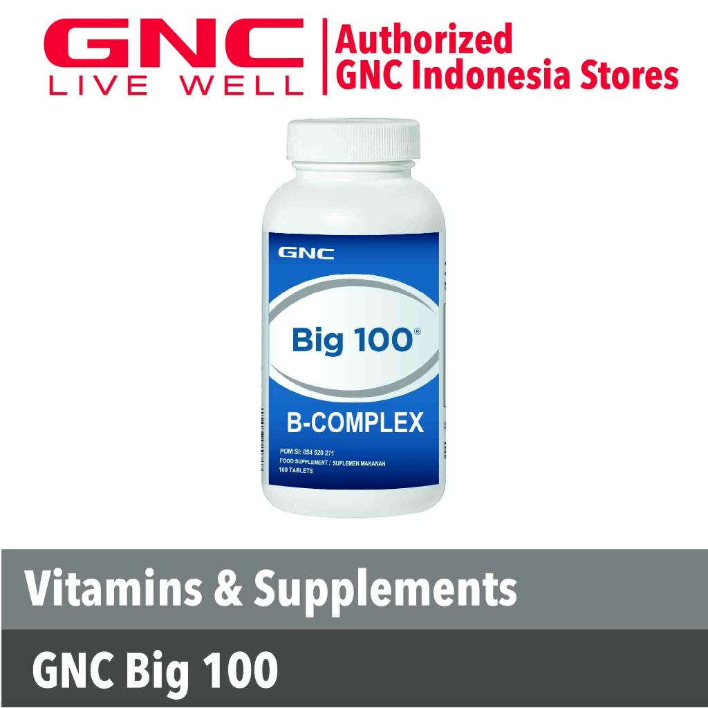GNC Big 100 B-Complex - 100 tablet (153967)