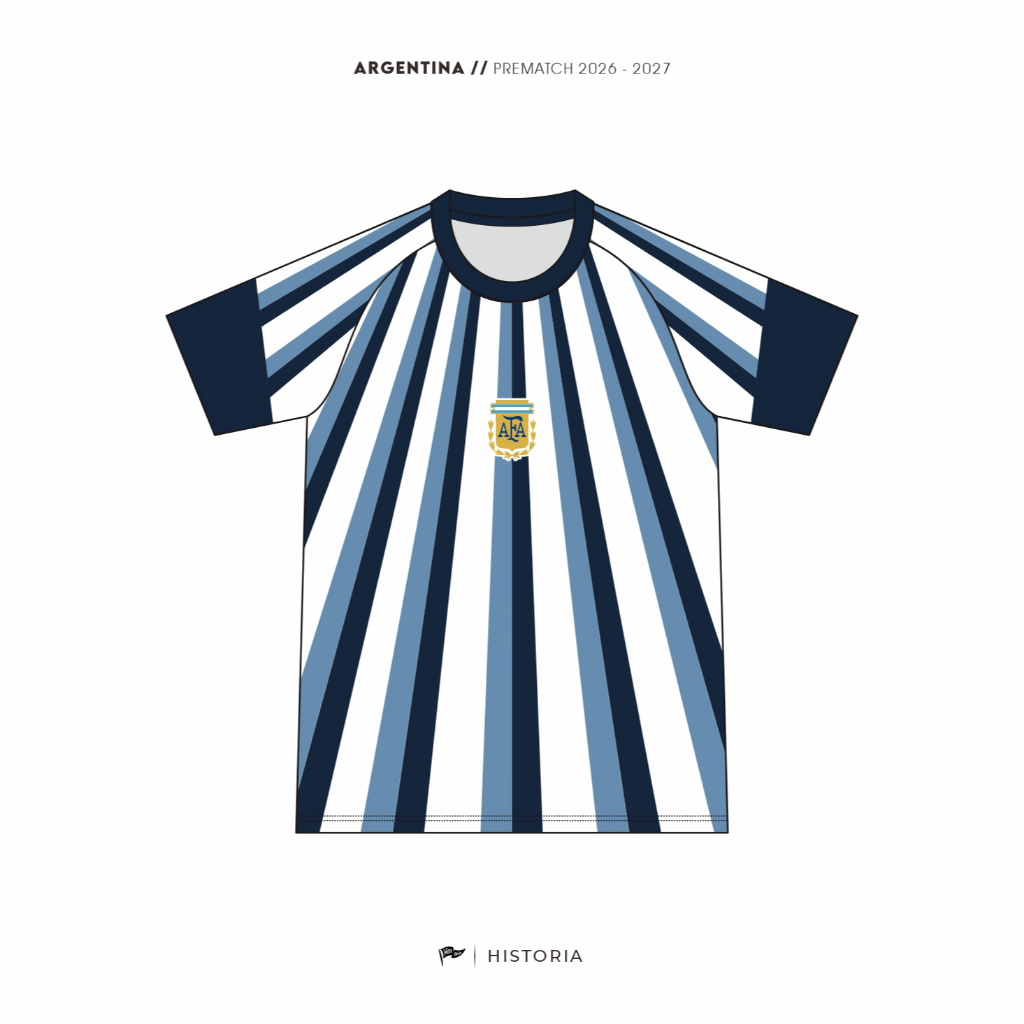 [Historia] Jersey Argentina Prematch 2026 - 2027